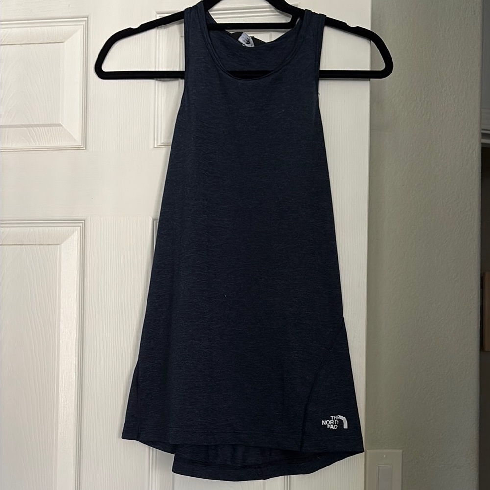 The North Face Dark Blue Workout Tank, L